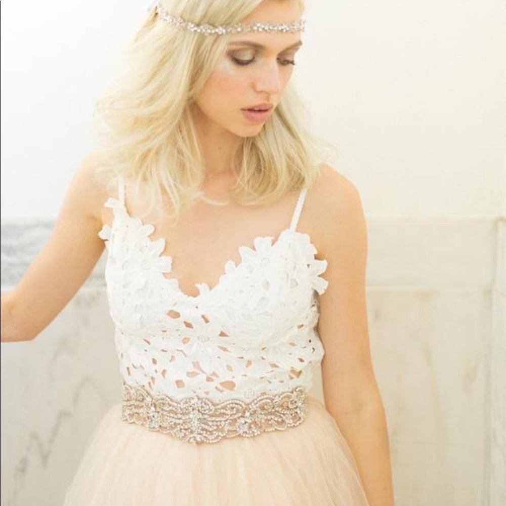 Embellished Bridal Belt/Sash